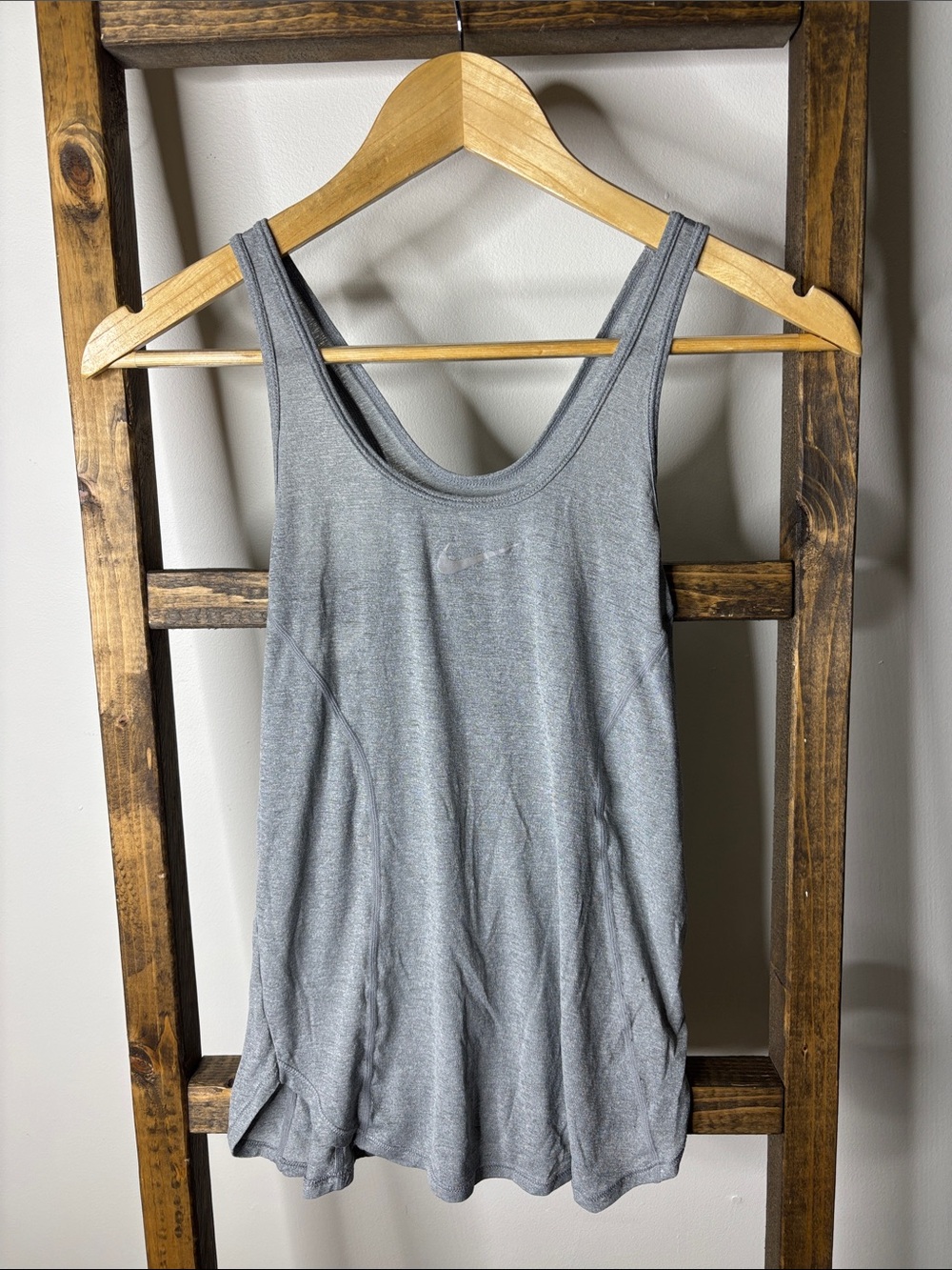 Nike Gray Racerback Tank Top Size XS